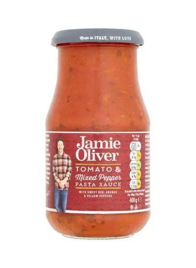 Picture of Jamie Oliver Tomato & Mixed Peppers Pasta Sauce 400gm