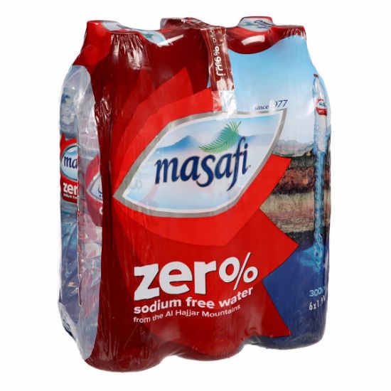 Picture of Masafi Water Zero Sodium 1.5ltr