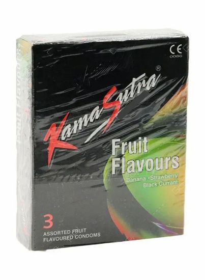 Picture of Kama Sutra Condom Fruit Flavoured 3's