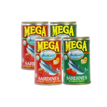 Picture of Mega Sardines Assorted 4x155gm