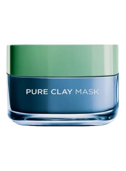 Picture of L'Oreal Paris Pure Clay Blue Face Mask With Marine Algae 50ml