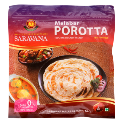 Picture of Saravana Malabar Porotta Half Cooked 5pcs