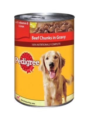 Picture of Pedigree Beef Chunks in Gravy 400gm