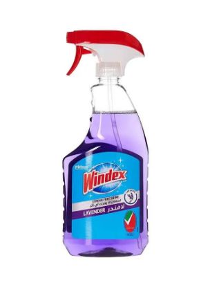 Picture of Windex Glass Cleaner Lavender Streak Shine 750ml