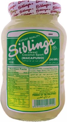 Picture of Siblings Sweet Coconut Sport 340gm