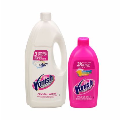 Picture of Vanish Stain Remover White 1.8ltr + Pink 500ml