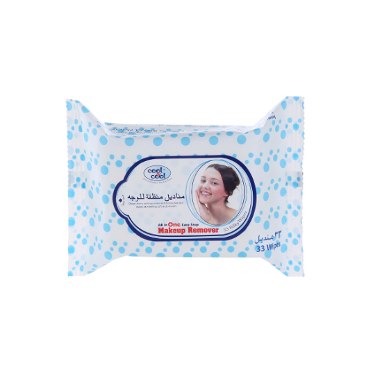 Picture of Cool & Cool Makeup Remover Tissue 33's