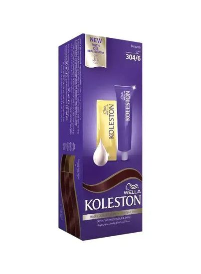 Picture of Koleston Hair Color Cream Burgundy 304/6 50ml