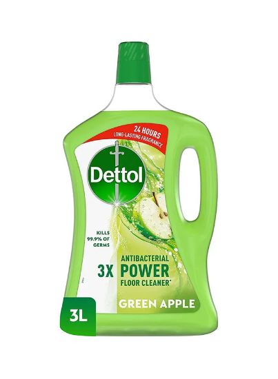 Picture of Dettol Floor Cleaner Green Apple 3ltr