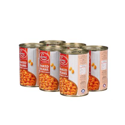 Picture of Luna Baked Beans Tomato Sauce 6 x 400gm