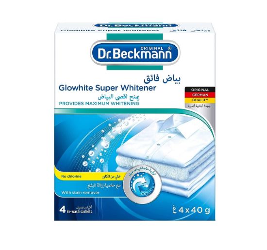 Picture of Dr.Beckmann Glowhite Super Whitener 40gm, Pack of 4