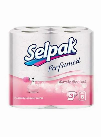 Picture of Selpak Perfumed Toilet Roll 3ply 8's