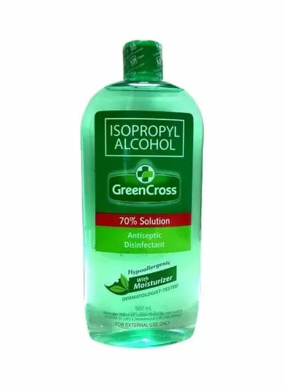 Picture of Green Cross Isopropyl Alcohol 70% Moisturizer 500ml