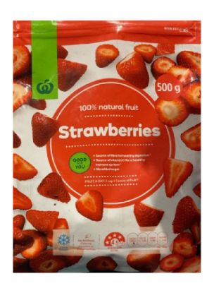 Picture of Woolworths Frozen Strawberries 500gm