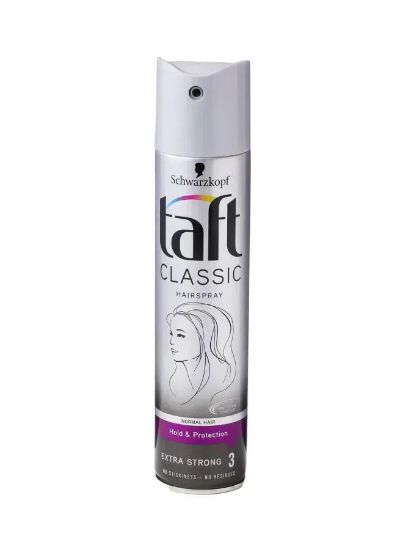 Picture of Taft Hair Spray Classic Normal Hair Hold & Protection 250ml