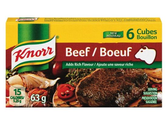 Picture of Knorr Beef Broth Cubes 60gm