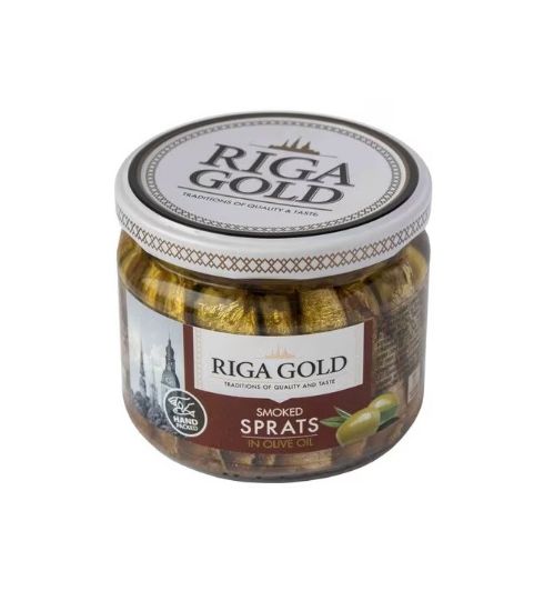 Picture of Riga Gold Sprats Smoked In Olive Oil 250gm