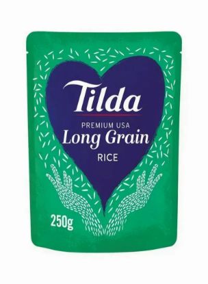 Picture of Tilda Long Grain Premium USA Rice Non Added Salt 250gm