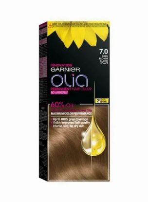 Picture of Garnier Olia No Ammonia Hair Color 7.0 Dark Blonde 1Pack