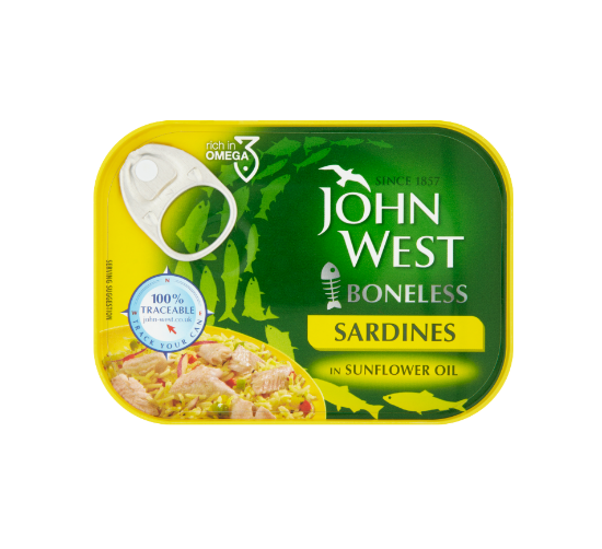 Picture of John West Boneless Sardines In Sunflower Oil 95gm