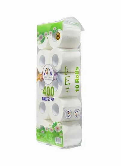 Picture of Wow Toilet Roll 400 Sheets 10's