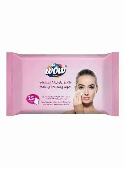 Picture of Wow Wipes Makeup Remover 25's