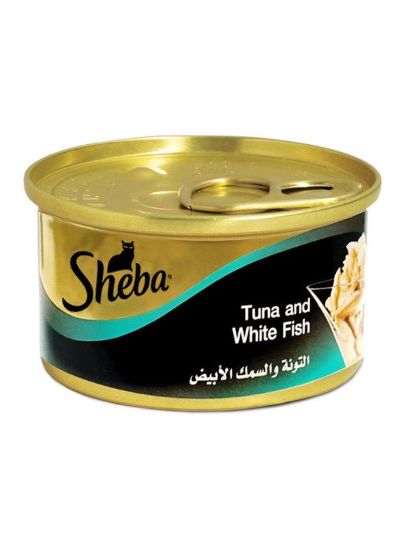 Picture of Sheba Cat Food Tuna & White Fish In Gravy 85gm