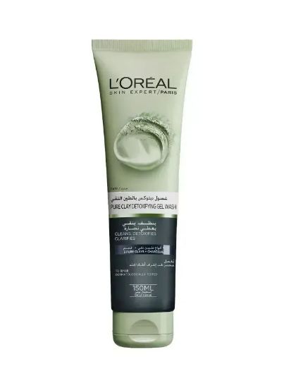 Picture of L'Oreal Paris Pure Clay Detofying Gel Wash With Charcoal 150ml