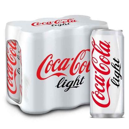 Picture of Coca-Cola Light Soda Can 6x330ml