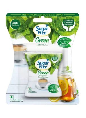 Picture of Sugar Free 300 Pellets Green Zero Calories Sugar Substitue 30gm