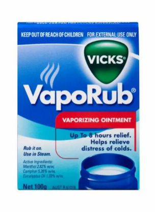 Picture of Vicks Vaporub Vaporizing Ointment 100gm