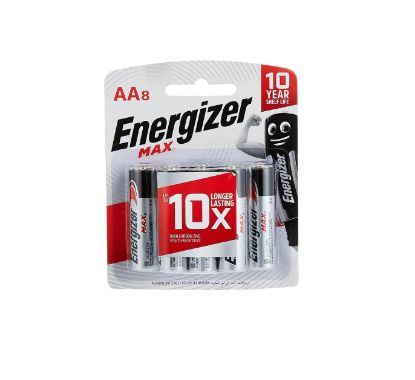 Picture of Energizer AA Size LR6 E91BP8, Pack of 8