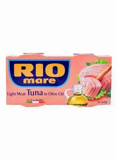 Picture of Rio Mare Light Meat Tuna In Olive Oil 2x160gm