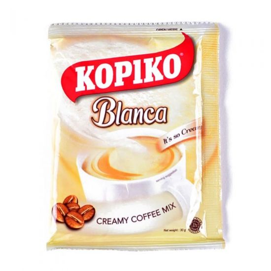 Picture of Kopiko 3 in1 Cafe Blanca Creamy Coffee Mix 30gm