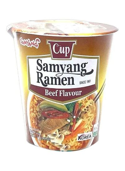 Picture of Samyang Cup Samyang Ramen Beef Flavour Noodles 65gm