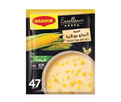 Picture of Maggi Soup Excellence Chicken With Corn 47gm