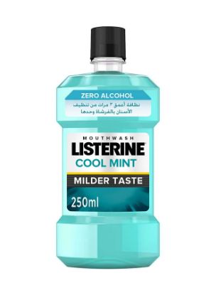 Picture of Listerine Mouthwash Zero Alcohol Mild Mint 250ml