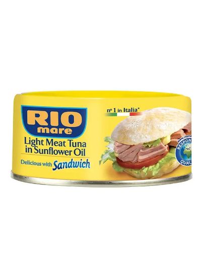 Picture of Rio Mare Light Meat Tuna In Sunflower Oil Sandwich 160gm