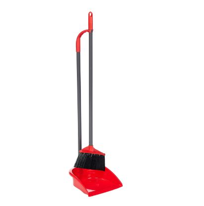 Picture of Vileda Long Handle Dustpan+Broom 1pc