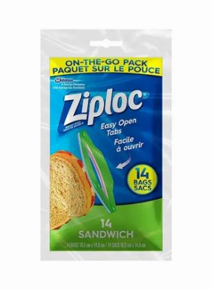 Picture of Ziploc Sandwich Bag 14's