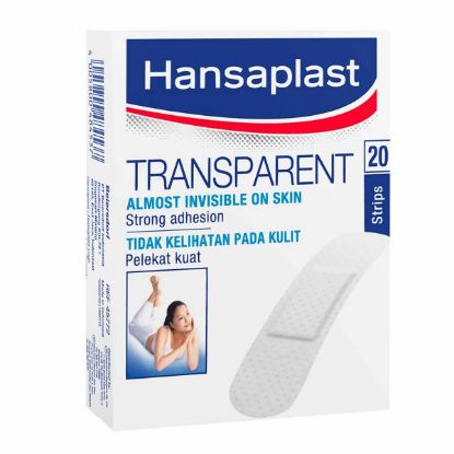 Picture of Hansaplast Transparent strong adhesion 20 Strips