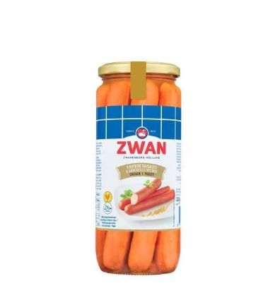 Picture of Zwan 8 Chicken Hotdogs Sausages 520gm