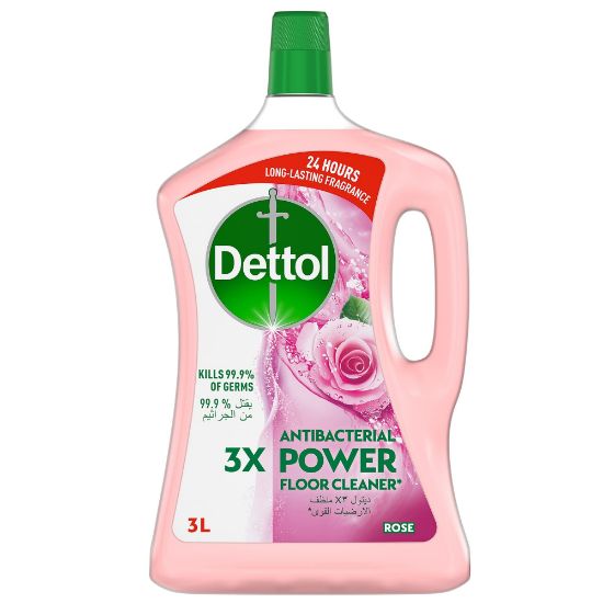 Picture of Dettol Power Floor Cleaner Rose 3ltr