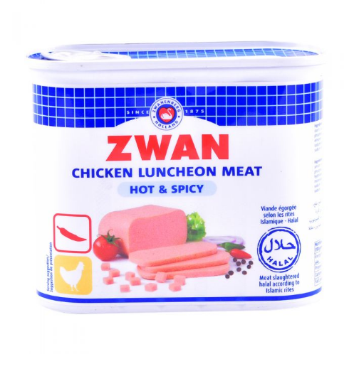 Picture of Zwan Chicken Lunchon Meat Hot & Spicy 340gm