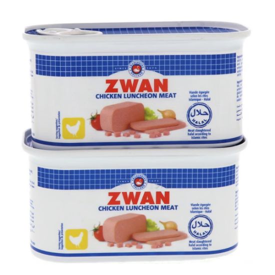 Picture of Zwan Luncheon Meat Chicken Hot & Spicy 2x200gm