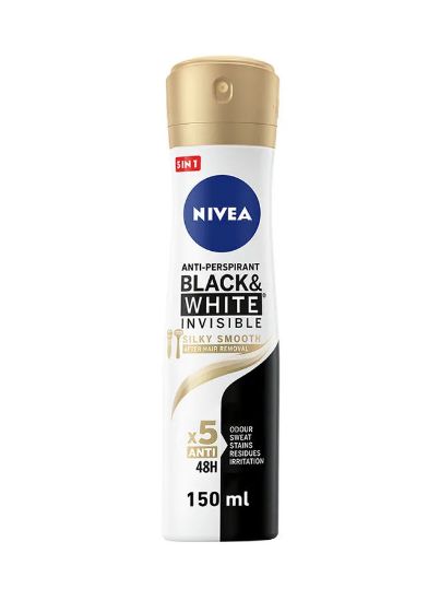 Picture of Nivea Deodrant Black & White Silky Smooth 150ml