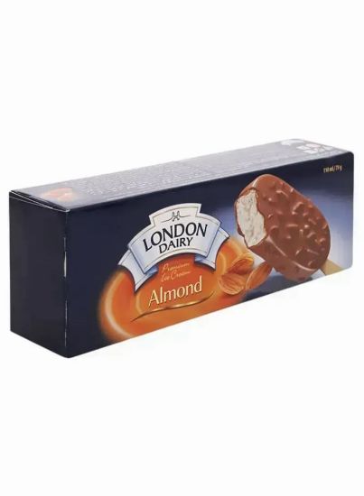 Picture of London Dairy Premium Ice Cream Almond 110ml