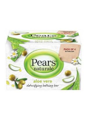 Picture of Pears Soap Natural Aloe Vera 4x125gm