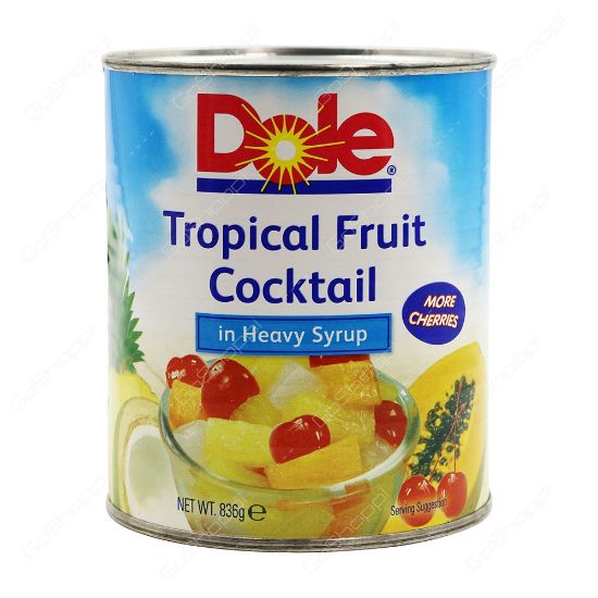 Picture of Dole Tropical Fruit Cocktail Heavy Syrup 836gm