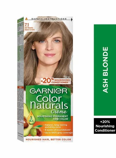 Picture of Garnier Hair Color Naturals Cream Ash Blonde 7.1